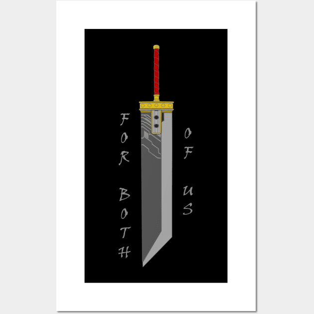 Buster Sword Wall Art by LCreArtion